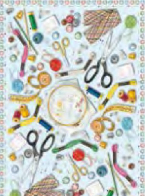 CALAMBOUR - FOGLIO DI CARTA DECOUPAGE CAL 24