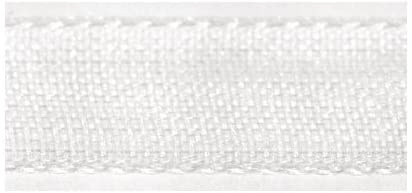 RAYHER - NASTRO DI RASO "ORGANZA" - COLORE BIANCO 9,5MMX10MT