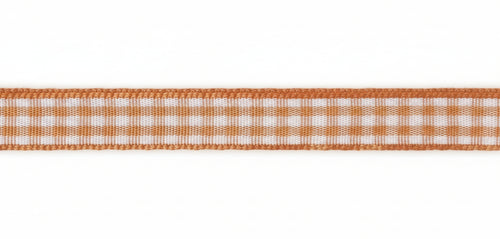 RAYHER - NASTRO DI RASO ORGANZA - COLORE ARANCIONE E BIANCO 9,5MMX10MT