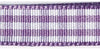 RAYHER - NASTRO DI RASO ORGANZA - COLORE VIOLA E BIANCO 9,5MMX10MT