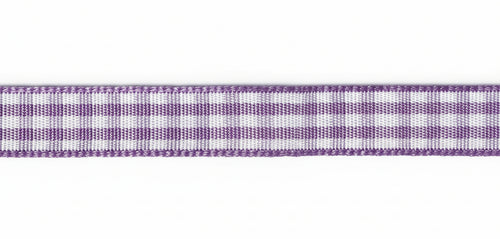 RAYHER - NASTRO DI RASO ORGANZA - COLORE VIOLA E BIANCO 9,5MMX10MT