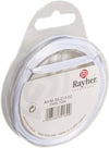RAYHER - NASTRO DI RASO ORGANZA - COLORE BIANCO SATINATO 7MMx10MT