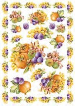 CALAMBOUR - FOGLIO DI CARTA DECOUPAGE CAL 240