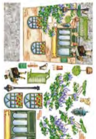 CALAMBOUR - FOGLIO DI CARTA DI RISO 34,5X 49,5CM - "CO 09"