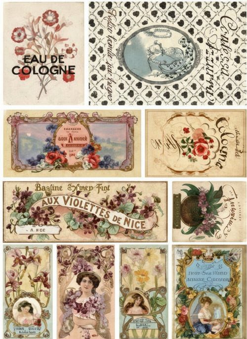 CALAMBOUR - FOGLIO DI CARTA DI RISO 34,5X 49,5CM PAU 27