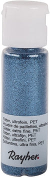 RAYHER - GLITTER ULTRAFINE PET 20ML - COLORE AZZURRO