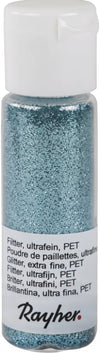 RAYHER - GLITTER ULTRAFINE PET 20ML - COLORE LAGUNA BRILLANTE