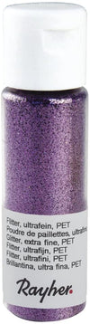 RAYHER - GLITTER ULTRAFINE PET 20ML - COLORE LAVANDA