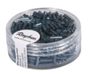 RAYHER - 15gr MATITE DI VETRO COLORE PIETRA DEL SANGUE LUNGHE 7x2mm - CON FORO ARGENTATO
