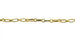 RAYHER - CATENELLA A MAGLIE OVALE 60CM - DORATA