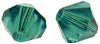 RAYHER - 25 PEZZI - PERLE DI CRISTALLO SWAROVSKI FORMA ROMBO Ø4MM - COLORE LAGUNA