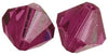 RAYHER - 25 PEZZI - PERLE DI CRISTALLO SWAROVSKI FORMA ROMBO Ø4MM - COLORE FUCKSIA