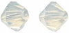 RAYHER - 25 PEZZI - PERLE DI CRISTALLO SWAROVSKI FORMA ROMBO Ø4MM - COLORE BIANCO
