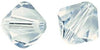 RAYHER - 25 PEZZI - PERLE DI CRISTALLO SWAROVSKI FORMA ROMBO Ø4MM - COLORE BLU GHIACCIO