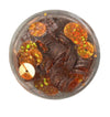 KNORR PRANDELL - PAILLETTE GLAMOUR ARANCIO DIAMETRO 8MM 5 GR