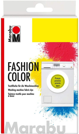 MARABU - 30gr - PITTURA TESSILE "FASHIONCOLOR" PER LAVATRICE - COLORE PISTACCHIO 264