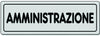 PUBBLICENTRO - ETICHETTA ADESIVA AMMINISTRAZIONE 150X50MM