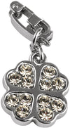 RAYHER - SHOE-CHARMS QUADRIFOGLIO 14MM - CON CLIP 11MM