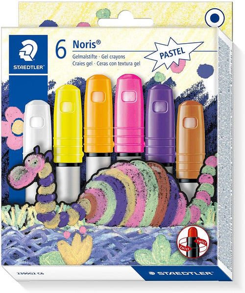 STAEDTLER - 6 PEZZI - NORIS CLUB PENNE IN GEL NC EFFECT - COLORI ASSORTITI