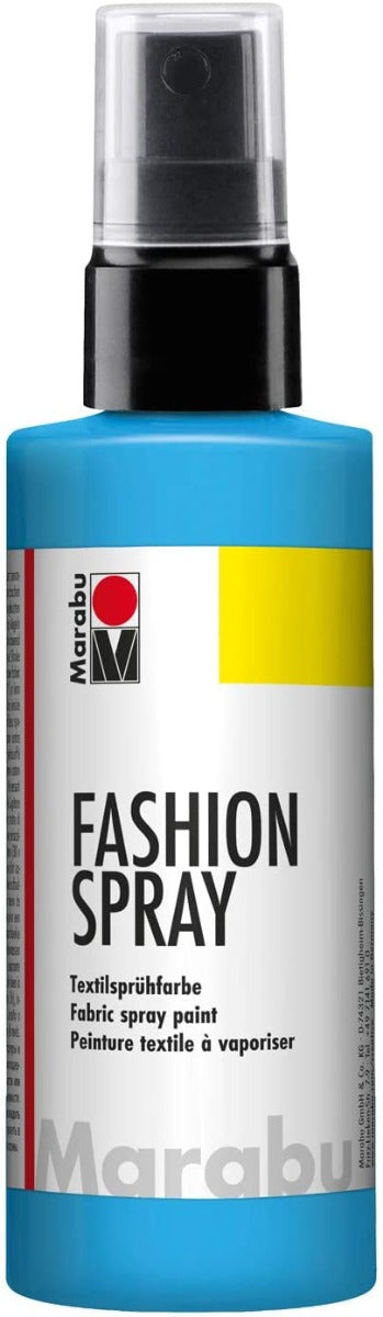 MARABU - VERNICE FASHION SPRAY PER STOFFA CON EROGATORE SPRAY 100ML - COLORE BLU SKY 141