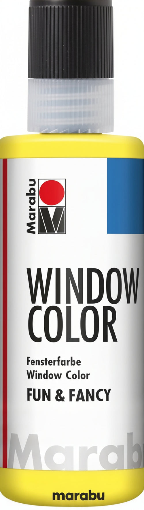 MARABU - FUN&FANCY COLORE A BASE D'ACQUA PER VETRI 8OML - COLORE GIALLO LIMONE 020