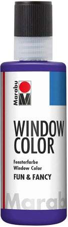 MARABU - "FUN&FANCY" COLORE A BASE D'ACQUA PER VETRI 8OML - COLORE VIOLETTO 251