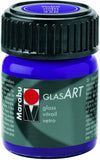 MARABU - GLAS ART BASE SOLVENTE PER VETRI - 15ML - COLORE VIOLETTO 450