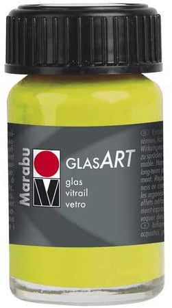 MARABU - "GLAS ART" BASE SOLVENTE PER VETRI - 15ML - COLORE RESEDA 461