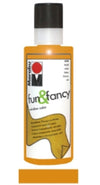 MARABU - FUN&FANCY COLORE A BASE D'ACQUA PER VETRI 8OML - COLORE AMBRA 017