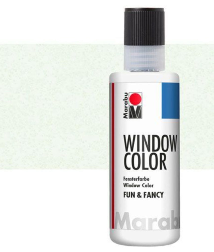 Marabu Window Color Fun and Fancy, Pintura 80ml, esquema negra