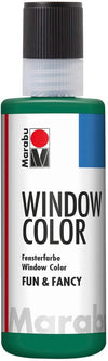 MARABU - FUN&FANCY COLORE A BASE D'ACQUA PER VETRI 8OML - COLORE VERDE ABETE 075