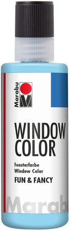 MARABU - "FUN&FANCY" COLORE A BASE D'ACQUA PER VETRI 8OML - COLORE GHIACCIO 291
