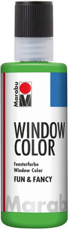 MARABU - FUN&FANCY COLORE A BASE D'ACQUA PER VETRI 8OML - COLORE VERDE CHIARO 062