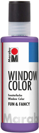 MARABU - "FUN&FANCY" COLORE A BASE D'ACQUA PER VETRI 8OML - COLORE LAVANDA 007