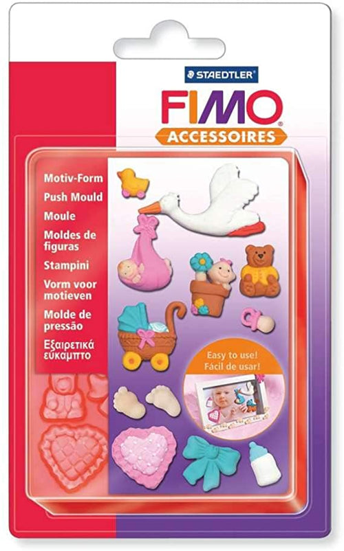 STAEDTLER - FIMO ACCESSORIES STAMPINI EXTRA-FLESSIBILI PER MASSE FIMO