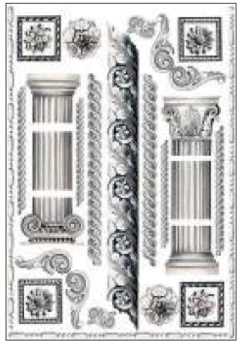 CALAMBOUR - CARTA DECOUPAGE PR 01