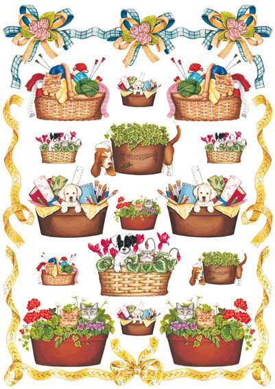 CALAMBOUR - CARTA DECOUPAGE CAL 192