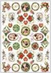 CALAMBOUR - CARTA DI RISO 34,5X 49,5CM PER DECOUPAGE PAU31