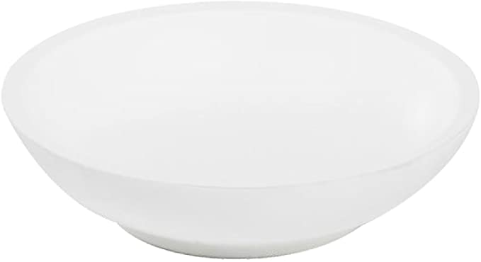 METAFORM - PORTASAPONE DA APPOGGIO LINEA "AFRA" IN POLIRESINA - COLORE BIANCO