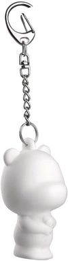 RAYHER - PORTACHIAVI BEN IN VINILE PER BAMBINI CON ADESIVI PER DECORARE - 6CM