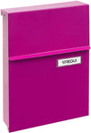 ARREGUI - CASSETTA PER POSTA DA ESTERNO - REALIZZATA IN ACCIAIO COLOR MAGENTA - LINEA LINE