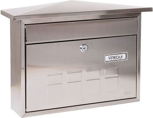 ARREGUI - CASSETTA PER POSTA DA ESTERNO IN ACCIAIO INOX - LINEA DECO