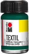 MARABU - COLORI PER TESSUTI TEXTIL 15ML - COLORE VERDE SCURO 068