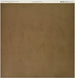 BOBUNNY - CARTONCINO STRUTTURATO FRONTE/RETRO DOUBLEDOT 12x12CM - COLORE MARRONE SHIITAKE