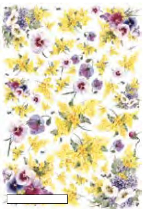 CALAMBOUR - FOGLIO DI CARTA DECOUPAGE CAL 259