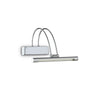 Applique Contemporanea Bow Metallo Cromo Led 2,5W Luce Calda