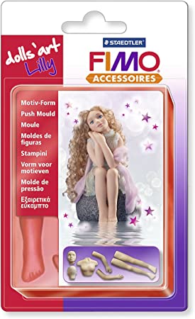 STAEDTLER - FIMO ACCESSORIES - STAMPINI "BAMBOLA LILLY" EXTRA FLESSIBILI