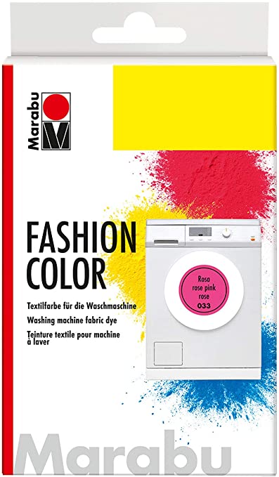 MARABU - COLORI PER TINTURA TESSILE 30gr FASHIONCOLOR LAVABILE IN LAVATRICE - COLORE ROSA 033