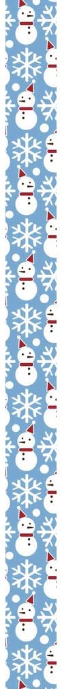 RAYHER - NASTRO IN TESSUTO FABRIC TAPE 15MMx5MT - PUPAZZI DI NEVE