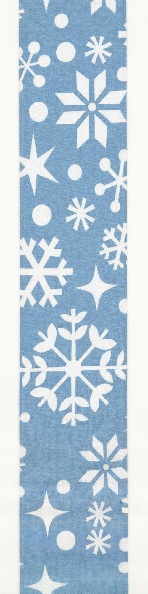 RAYHER - NASTRO IN TESSUTO FABRIC TAPE 15MMx5MT - FIOCCHI DI NEVE